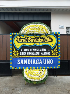 Papan Bunga Duka di Pabuaran